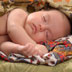 Waterloo, IL newborn baby portrait by Dinan Photo, located in Belleville IL