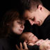 SAFB newborn family portrait