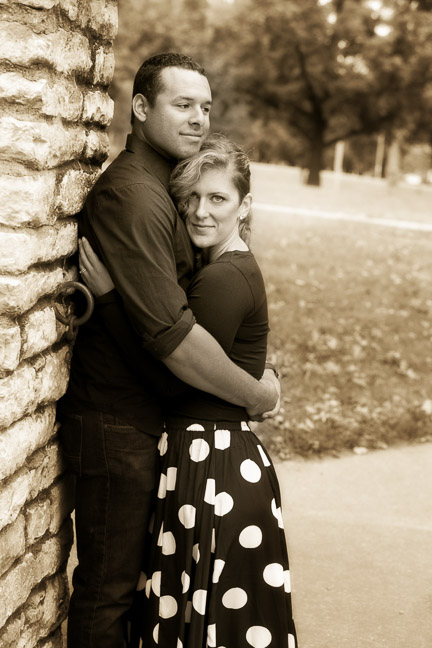 couples portraits at Bellevue Park, Belleville IL